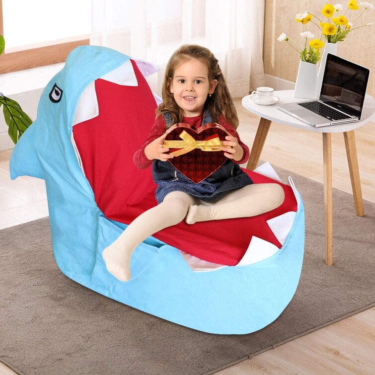 Shark bean bag discount chair